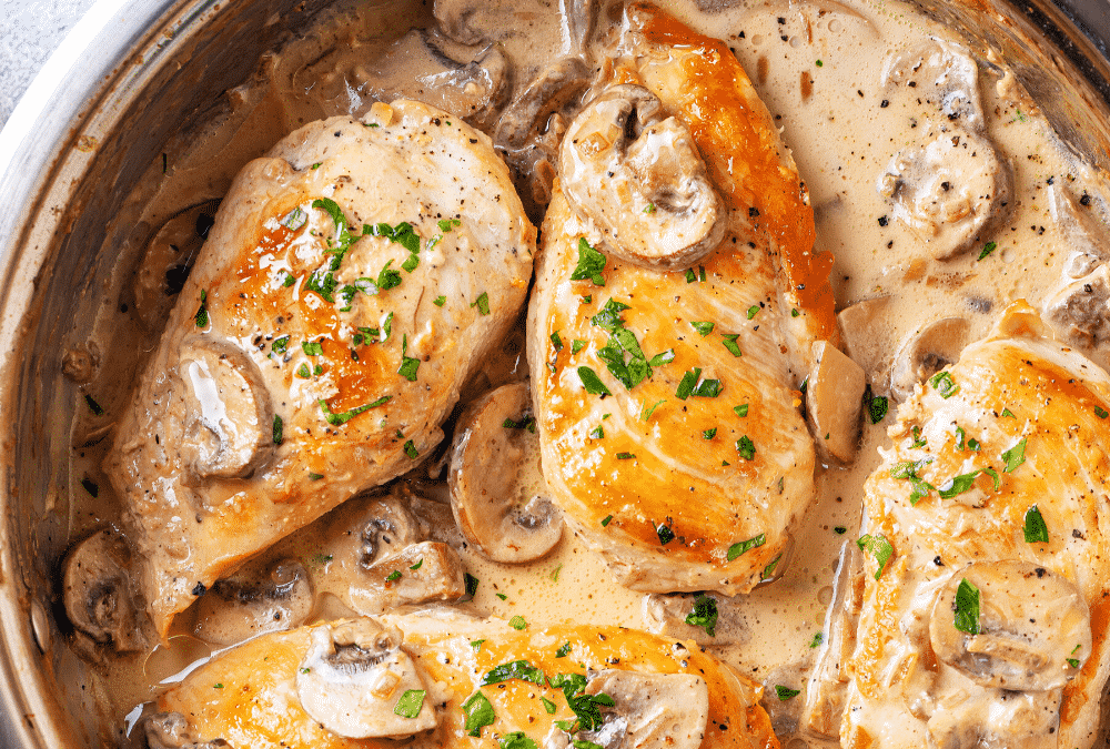 Keto Chicken Marsala