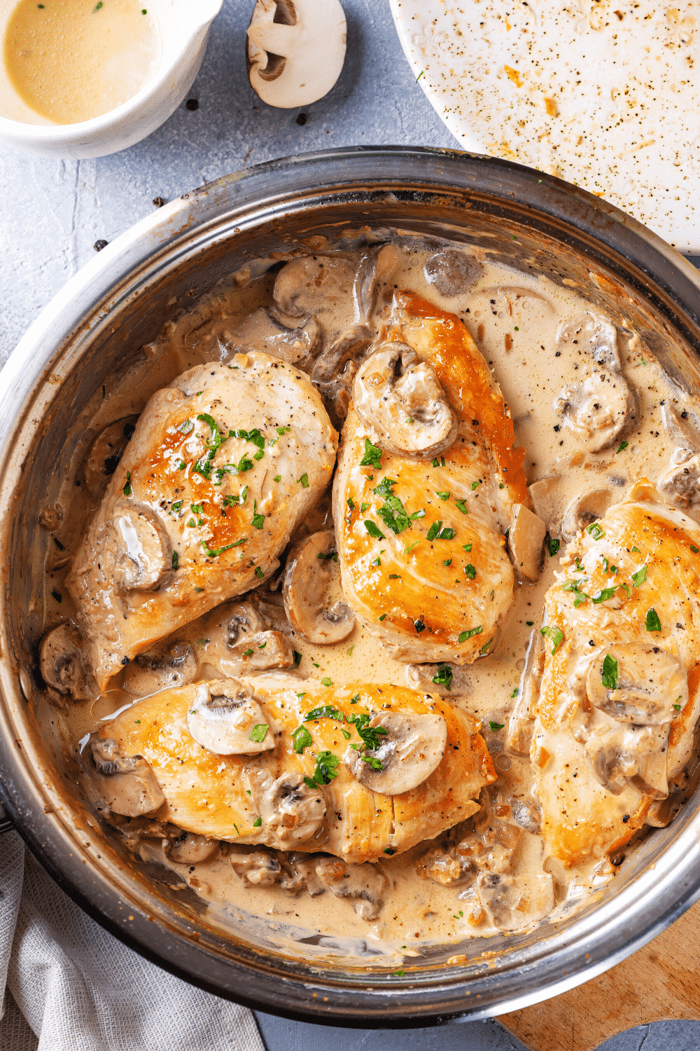 Keto Chicken Marsala -