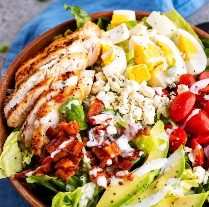 Cobb Salad with Ranch Dressing