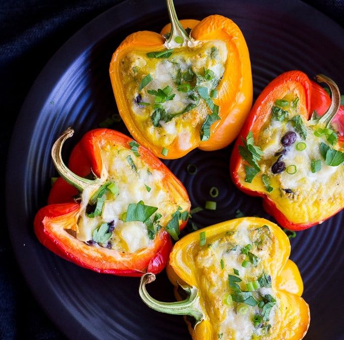 Breakfast Stuffed Bell Peppers