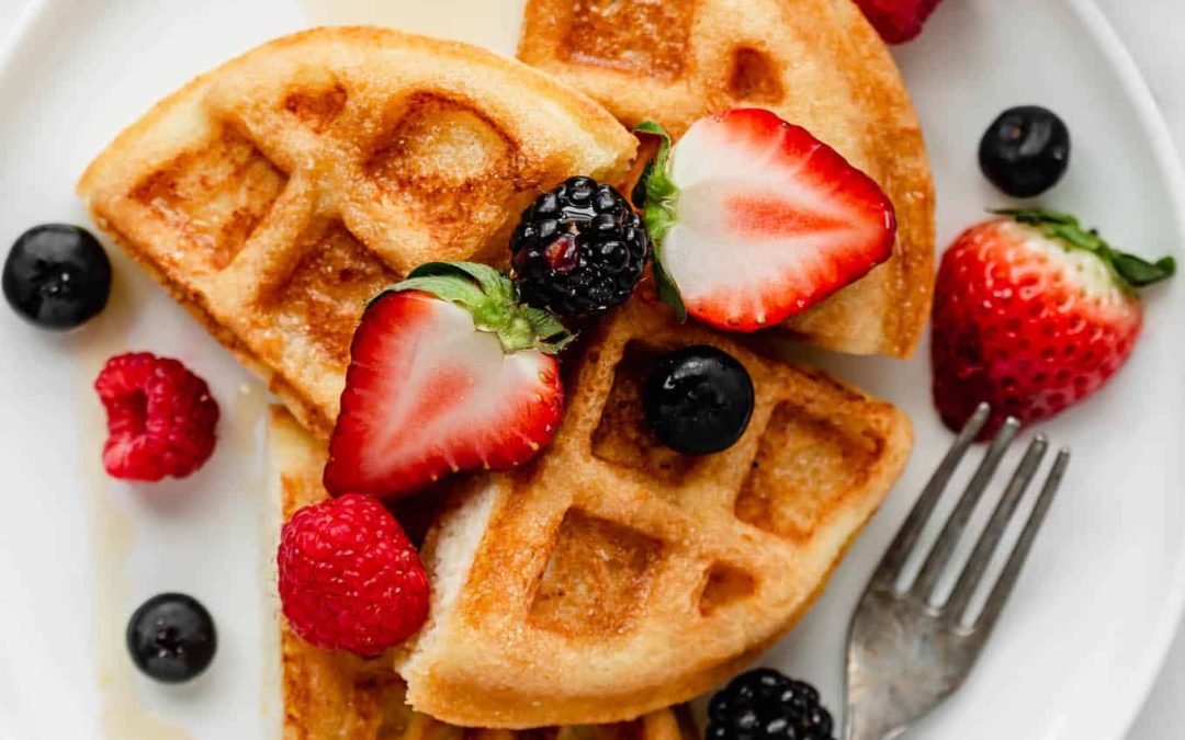 Keto Almond Flour Waffles