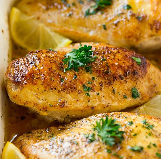 Baked Lemon Herb Chicken