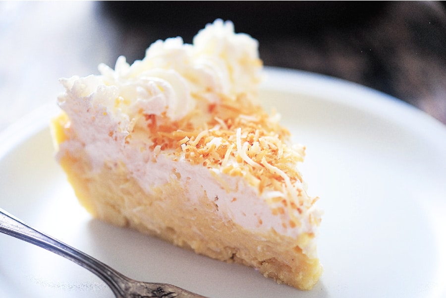 Coconut Cream Keto Pie